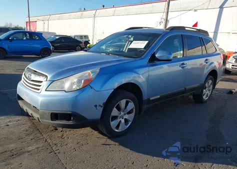 2010 Subaru Outback 2.5I Premium from USA, damaged, VIN 4S4BRBHC6A3335588